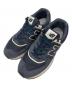 NEW BALANCE（ニューバランス）の古着「ローカットスニーカー」｜ネイビー