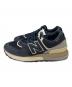NEW BALANCE (ニューバランス) ローカットスニーカー ネイビー サイズ:26.5：6000円
