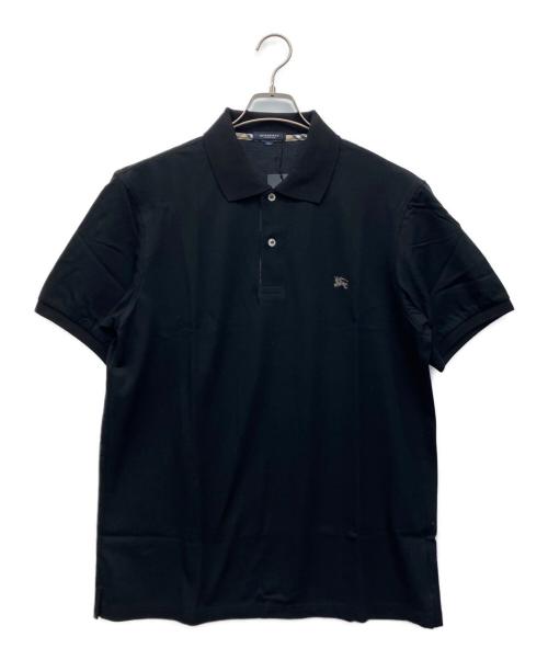 BURBERRY LONDON（バーバリーロンドン）BURBERRY LONDON (バーバリーロンドン) 半袖ポロシャツ ブラック サイズ:Mの古着・服飾アイテム