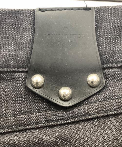 LOUIS VUITTON（ルイ ヴィトン）LOUIS VUITTON (ルイ ヴィトン) デニムパンツ ブラック サイズ:42の古着・服飾アイテム
