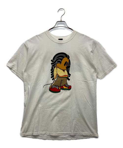 MICKEY UNLIMITED（ミッキー アンリミテッド）MICKEY UNLIMITED (ミッキー アンリミテッド) 半袖カットソー ホワイト サイズ:Lの古着・服飾アイテム