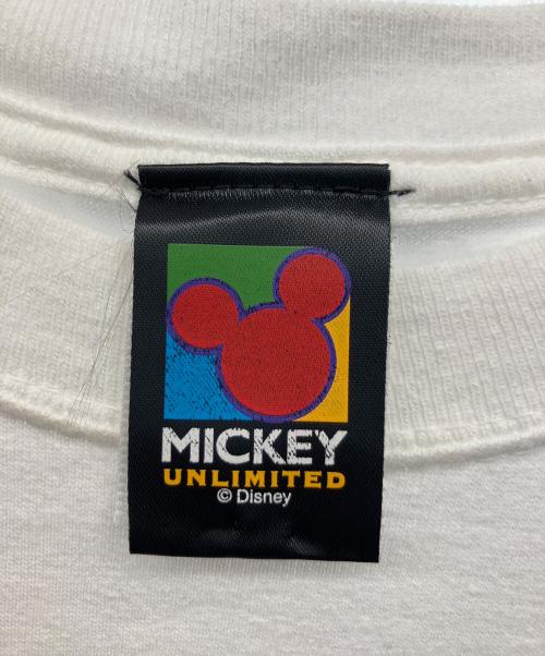 MICKEY UNLIMITED（ミッキー アンリミテッド）MICKEY UNLIMITED (ミッキー アンリミテッド) 半袖カットソー ホワイト サイズ:Lの古着・服飾アイテム
