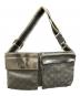 中古・古着 GUCCI (グッチ) ウエストポーチ ライトグレー：25000円