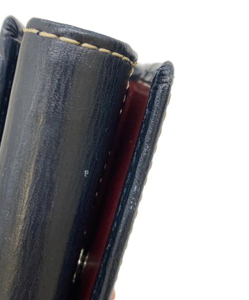 Vivienne Westwood（ヴィヴィアンウエストウッド）Vivienne Westwood (ヴィヴィアンウエストウッド) 3つ折り財布 ネイビーの古着・服飾アイテム