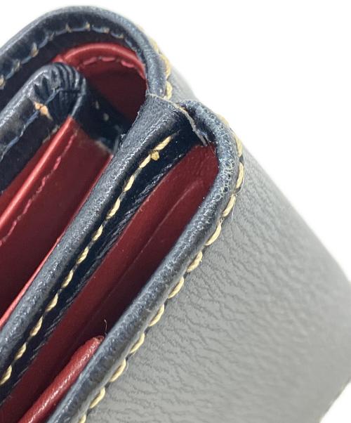 Vivienne Westwood（ヴィヴィアンウエストウッド）Vivienne Westwood (ヴィヴィアンウエストウッド) 3つ折り財布 ネイビーの古着・服飾アイテム