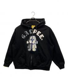 GALPEE（ガルピー）の古着「ジップパーカー」｜ブラック