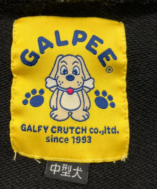 GALPEE（ガルピー）GALPEE (ガルピー) ジップパーカー ブラック サイズ:Lの古着・服飾アイテム