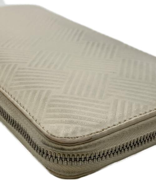 BOTTEGA VENETA（ボッテガベネタ）BOTTEGA VENETA (ボッテガベネタ) 長財布 ホワイトの古着・服飾アイテム