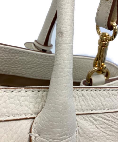 POLO RALPH LAUREN（ポロ・ラルフローレン）POLO RALPH LAUREN (ポロ・ラルフローレン) 2WAYショルダーバッグ ホワイトの古着・服飾アイテム