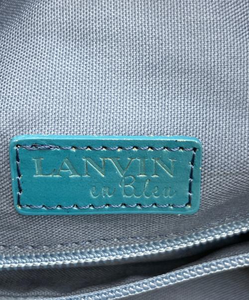 LANVIN en Bleu（ランバンオンブルー）LANVIN en Bleu (ランバンオンブルー) ショルダーバッグ スカイブルーの古着・服飾アイテム