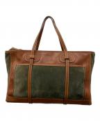 LOEWEロエベ）の古着「トートバッグ」｜グリーン×ブラウン