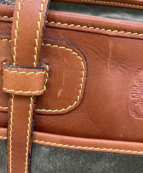 LOEWE（ロエベ）LOEWE (ロエベ) トートバッグ グリーン×ブラウンの古着・服飾アイテム