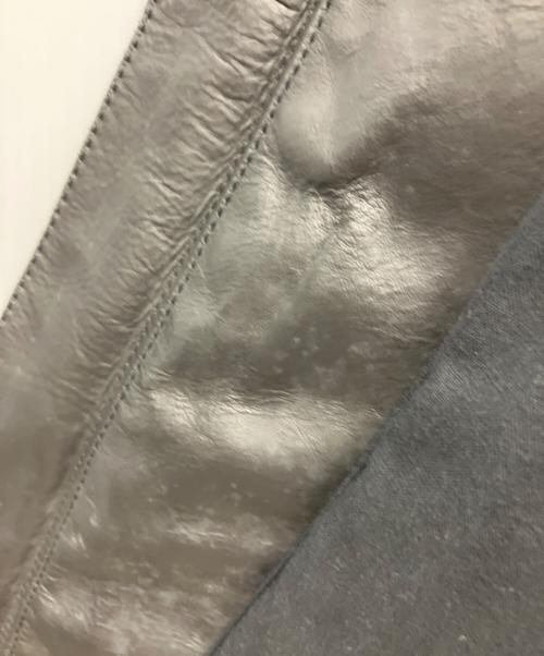 Liugoo Leathers（リューグーレザーズ）LIUGOO LEATHERS (リューグーレザーズ) レザージャケット ブラック サイズ:3Lの古着・服飾アイテム