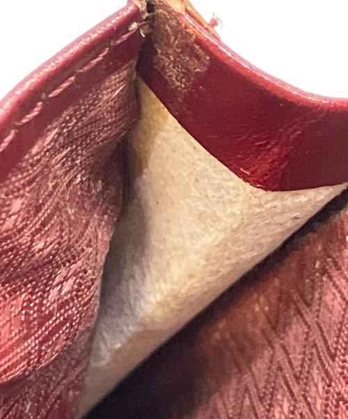 Cartier（カルティエ）Cartier (カルティエ) 札入れ ワインレッドの古着・服飾アイテム