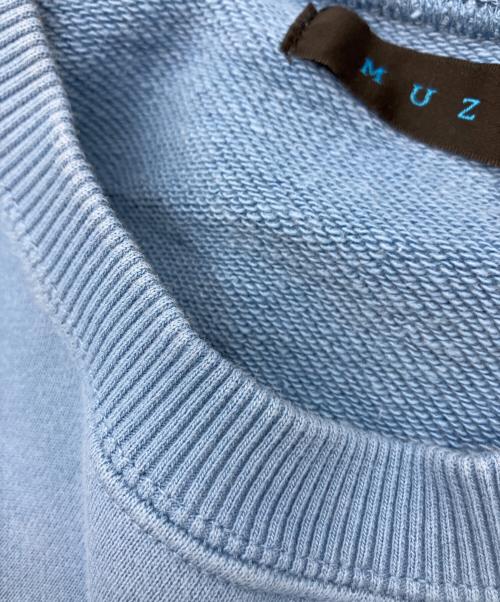 MUZE（ミューズ）MUZE (ミューズ) スウェット スカイブルー サイズ:XLの古着・服飾アイテム