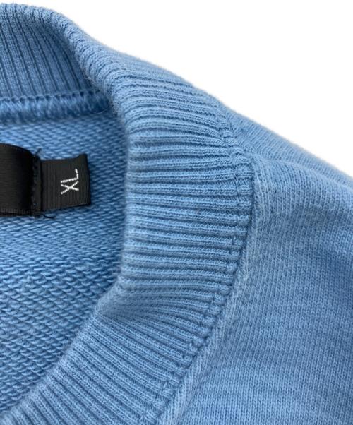 MUZE（ミューズ）MUZE (ミューズ) スウェット スカイブルー サイズ:XLの古着・服飾アイテム