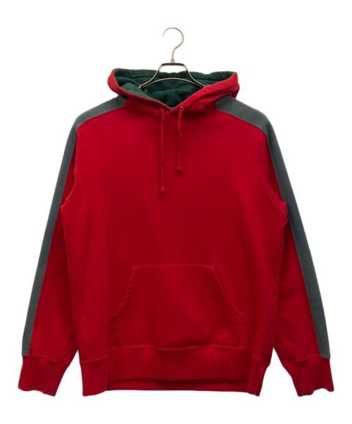 SUPREME（シュプリーム）SUPREME (シュプリーム) プルオーバーパーカー レッド サイズ:Mの古着・服飾アイテム