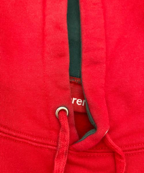 SUPREME（シュプリーム）Supreme (シュプリーム) プルオーバーパーカー レッド サイズ:Mの古着・服飾アイテム