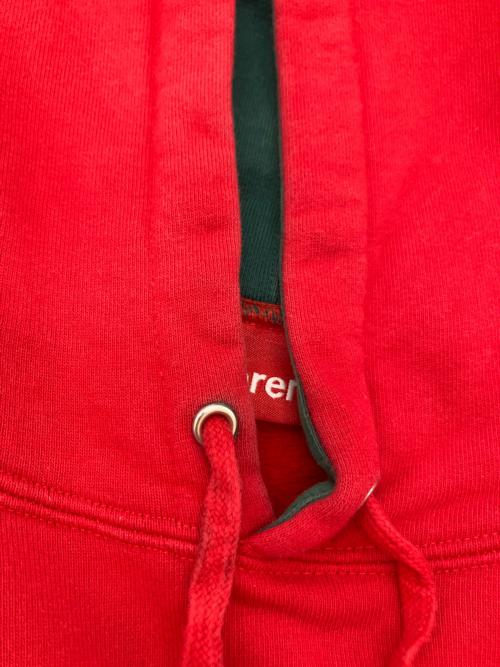 SUPREME（シュプリーム）SUPREME (シュプリーム) プルオーバーパーカー レッド サイズ:Mの古着・服飾アイテム