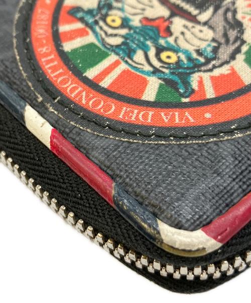 GUCCI（グッチ）GUCCI (グッチ) ナイトクーリェGGスプリームコインケース ブラックの古着・服飾アイテム