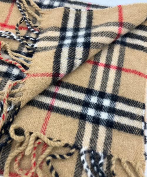 BURBERRY LONDON（バーバリーロンドン）BURBERRY LONDON (バーバリーロンドン) マフラー ベージュの古着・服飾アイテム