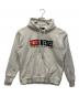 DIESEL（ディーゼル）の古着「プルオーバーパーカー」｜ホワイト