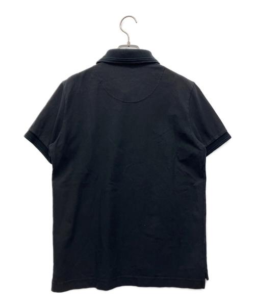 Vivienne Westwood（ヴィヴィアンウエストウッド）Vivienne Westwood (ヴィヴィアンウエストウッド) 半袖ポロシャツ ブラック サイズ:48の古着・服飾アイテム