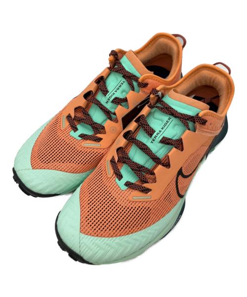 NIKE（ナイキ）NIKE (ナイキ) Air Zoom Terra Kiger 8 オレンジ×グリーン サイズ:27の古着・服飾アイテム