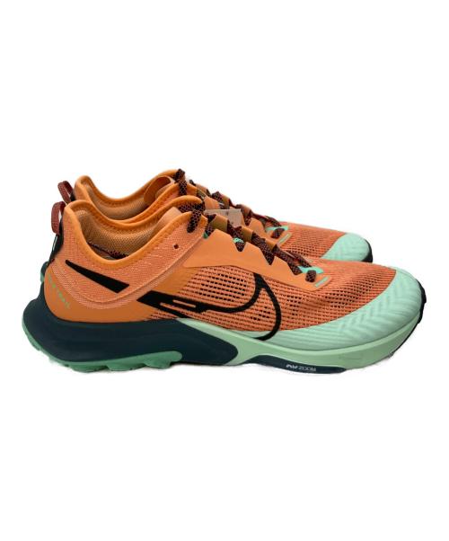 NIKE（ナイキ）NIKE (ナイキ) Air Zoom Terra Kiger 8 オレンジ×グリーン サイズ:27の古着・服飾アイテム