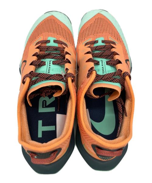 NIKE（ナイキ）NIKE (ナイキ) Air Zoom Terra Kiger 8 オレンジ×グリーン サイズ:27の古着・服飾アイテム
