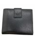 GUCCI (グッチ) 2つ折り財布 ブラック：8000円