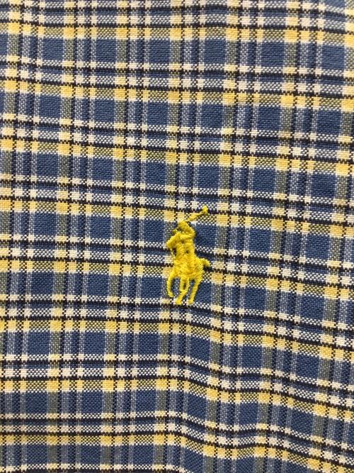 POLO RALPH LAUREN（ポロ・ラルフローレン）POLO RALPH LAUREN (ポロ・ラルフローレン) 長袖シャツ ブルー サイズ:XLの古着・服飾アイテム