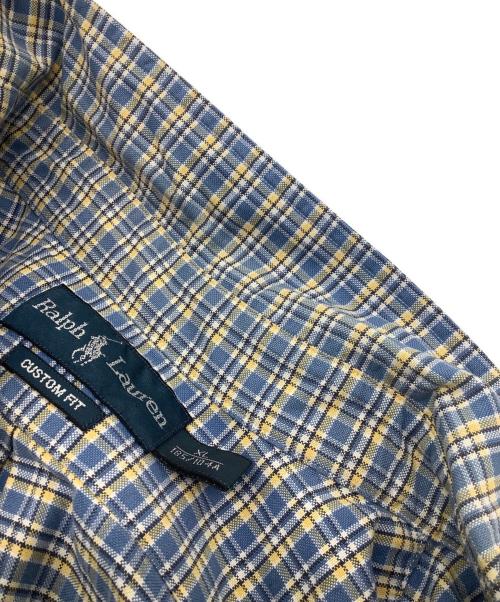 POLO RALPH LAUREN（ポロ・ラルフローレン）POLO RALPH LAUREN (ポロ・ラルフローレン) 長袖シャツ ブルー サイズ:XLの古着・服飾アイテム