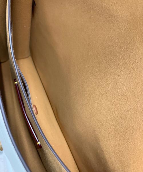 COACH（コーチ）COACH (コーチ) ショルダーバッグ アイボリー×ゴールドの古着・服飾アイテム