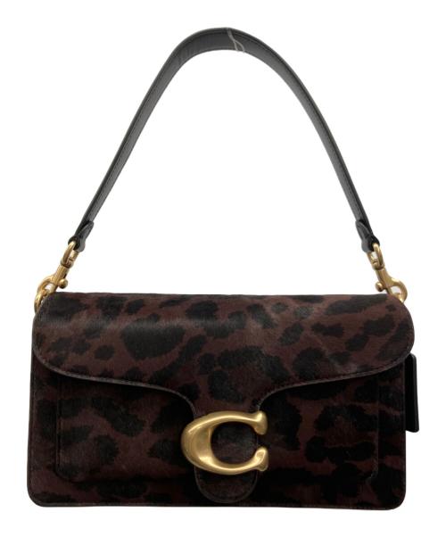 COACH（コーチ）COACH (コーチ) ショルダーバッグ ブラウン×ブラックの古着・服飾アイテム