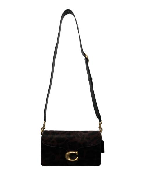 COACH（コーチ）COACH (コーチ) ショルダーバッグ ブラウン×ブラックの古着・服飾アイテム