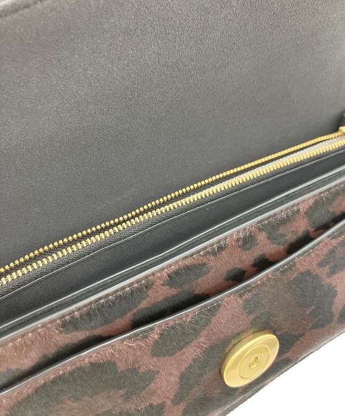 COACH（コーチ）COACH (コーチ) ショルダーバッグ ブラウン×ブラックの古着・服飾アイテム