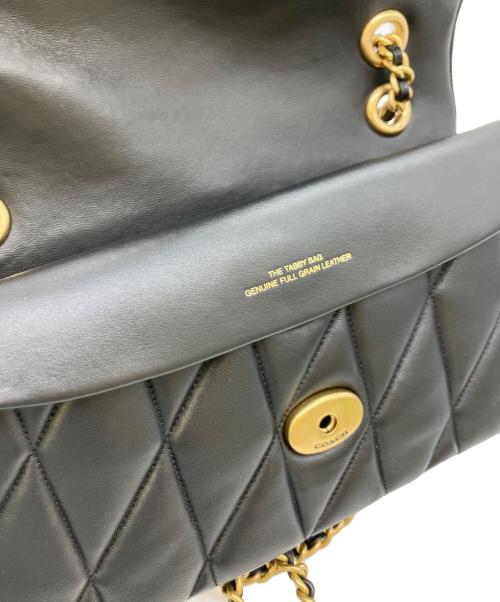 COACH（コーチ）COACH (コーチ) ショルダーバッグタビー ショルダー バッグ  ブラックの古着・服飾アイテム