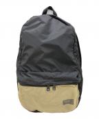 BEAMS×PORTERビームス×ポーター）の古着「リュック」｜ブラック×ベージュ