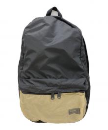 BEAMS×PORTER（ビームス×ポーター）の古着「リュック」｜ブラック×ベージュ