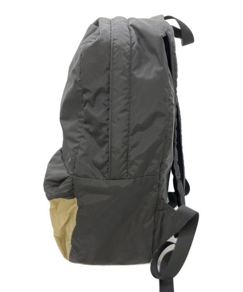 BEAMS（ビームス）BEAMS (ビームス) PORTER (ポーター) リュック ブラック×ベージュの古着・服飾アイテム