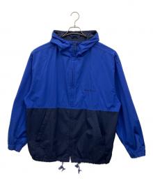 Eddie Bauer（エディーバウアー）の古着「ナイロンジャケット」｜ブルー×ネイビー