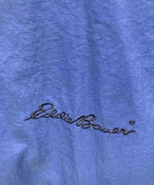Eddie Bauer（エディーバウアー）Eddie Bauer (エディーバウアー) ナイロンジャケット ブルー×ネイビー サイズ:Mの古着・服飾アイテム