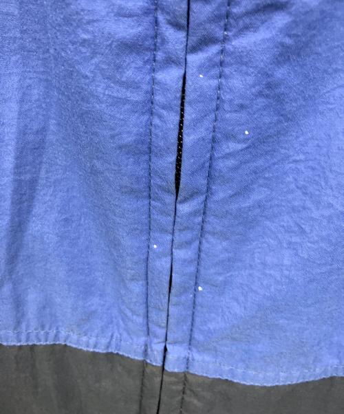 Eddie Bauer（エディーバウアー）Eddie Bauer (エディーバウアー) ナイロンジャケット ブルー×ネイビー サイズ:Mの古着・服飾アイテム