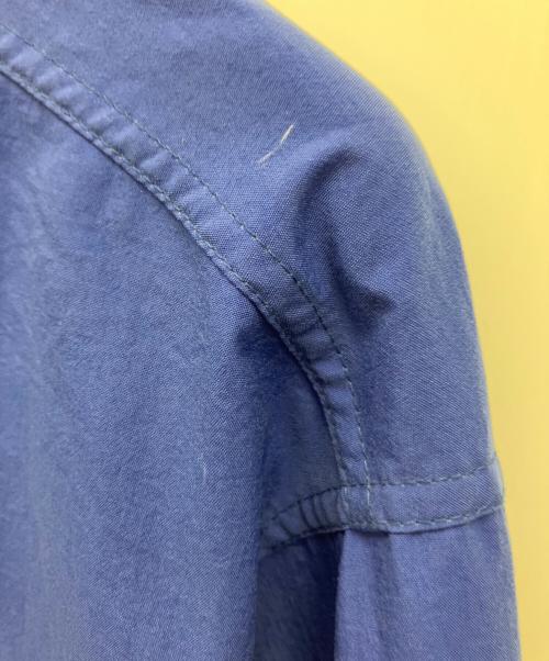 Eddie Bauer（エディーバウアー）Eddie Bauer (エディーバウアー) ナイロンジャケット ブルー×ネイビー サイズ:Mの古着・服飾アイテム