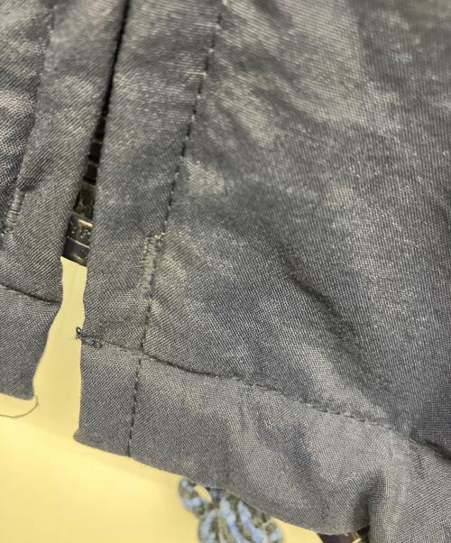 Eddie Bauer（エディーバウアー）Eddie Bauer (エディーバウアー) ナイロンジャケット ブルー×ネイビー サイズ:Mの古着・服飾アイテム