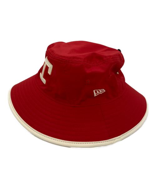 New Era（ニューエラ）New Era (ニューエラ) バケットハット レッドの古着・服飾アイテム