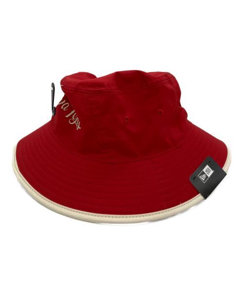 New Era（ニューエラ）New Era (ニューエラ) バケットハット レッドの古着・服飾アイテム