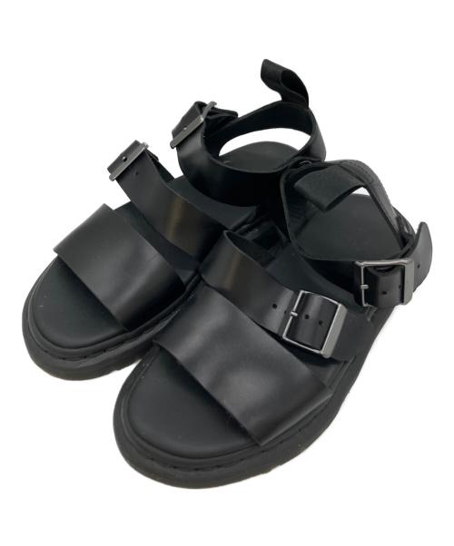 Dr.Martens（ドクターマーチン）Dr.Martens (ドクターマーチン) サンダル ブラック サイズ:UK5の古着・服飾アイテム