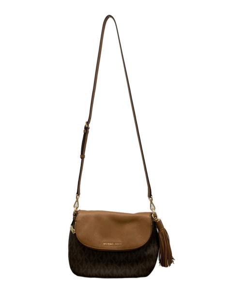 MICHAEL KORS（マイケルコース）MICHAEL KORS (マイケルコース) 2WAYショルダーバッグ ブラウンの古着・服飾アイテム
